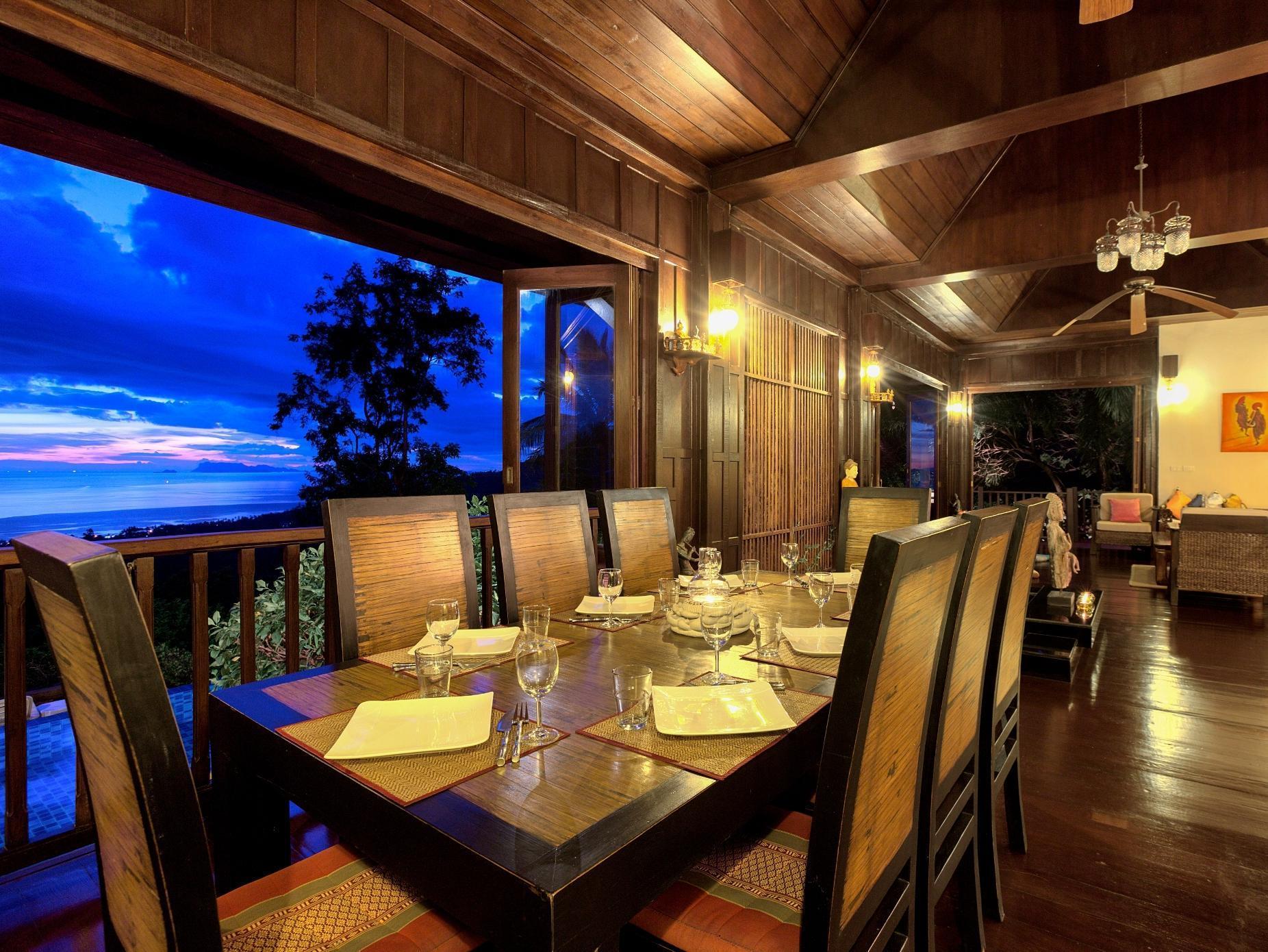 Villa Thai Teak - Panoramic Sea & Sunset Views Koh Samui Exterior photo